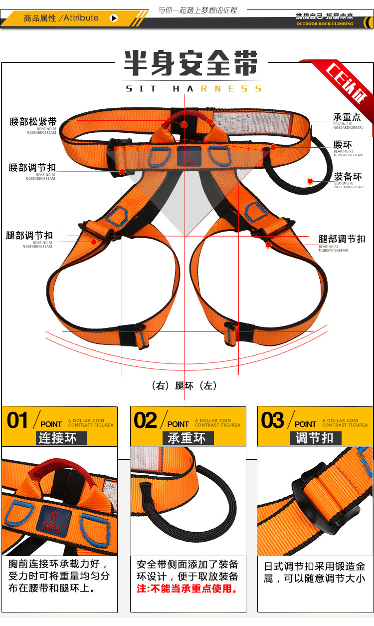 安全绳绑法图解大全图片