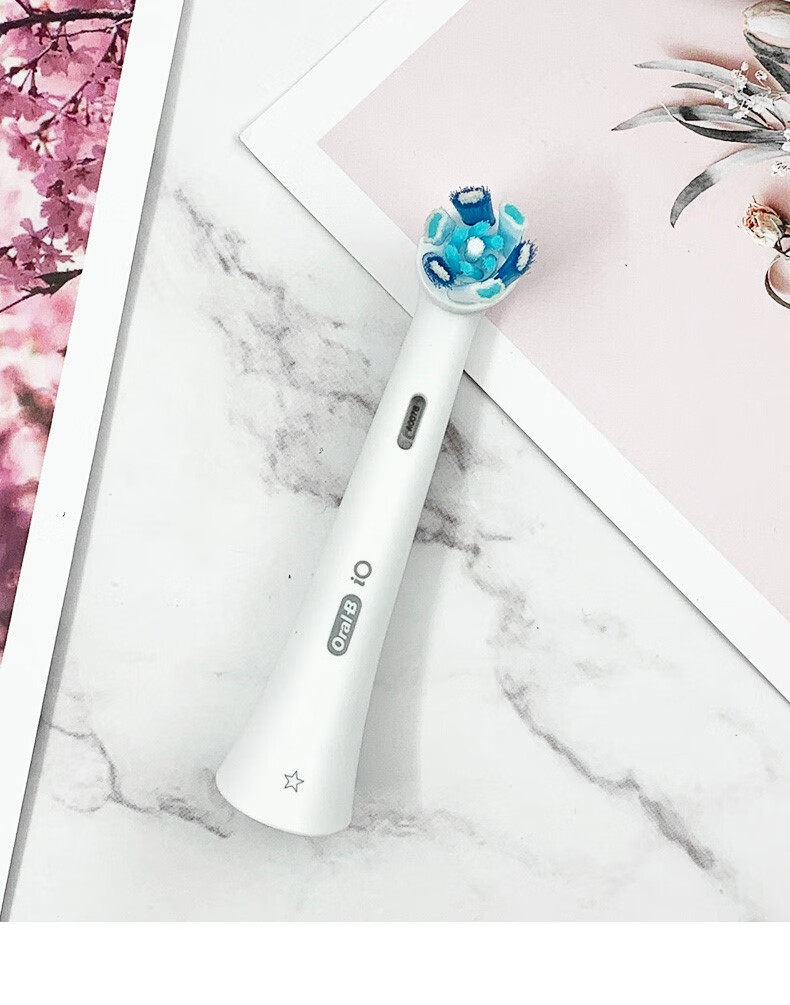 欧乐b牙刷头io8/io9电动牙刷头微震德国进口替换牙刷头 深洁刷头黑色