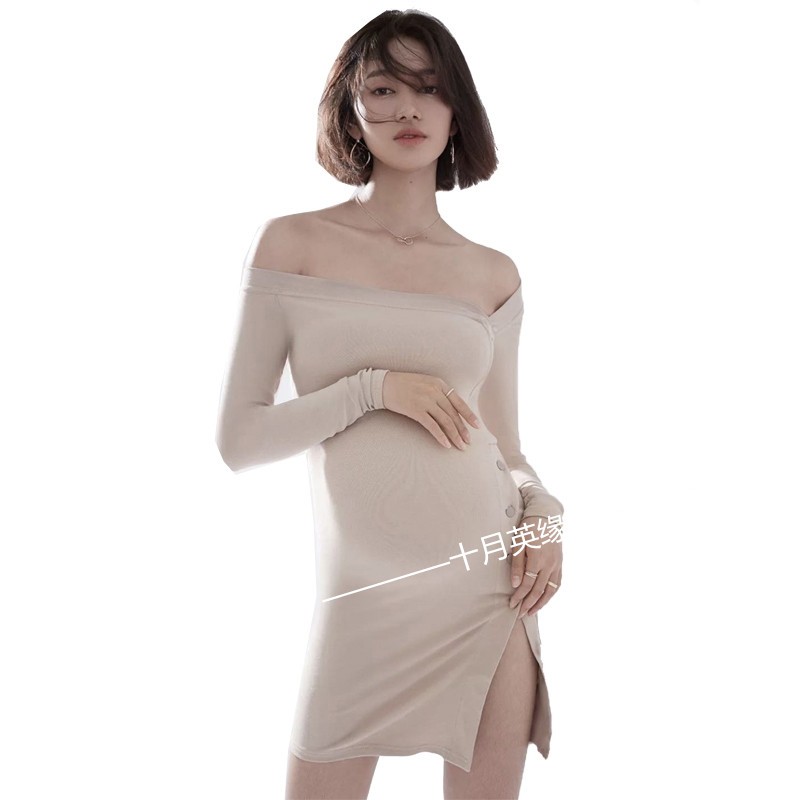 孕妇拍照性感服装小清新居家自拍影楼孕妈艺术照写真摄影服蕾套装 小