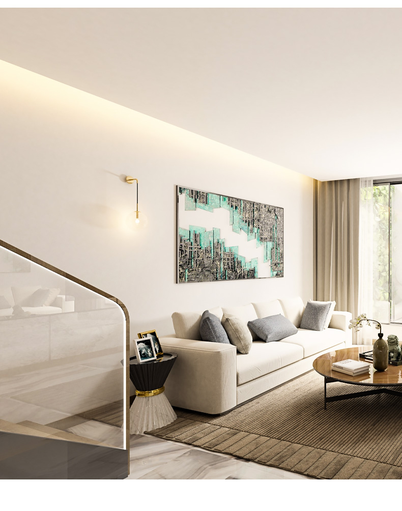 万唯回光灯洗墙线性嵌入式反光槽无边框线形铝槽灯客厅led线条回型顶