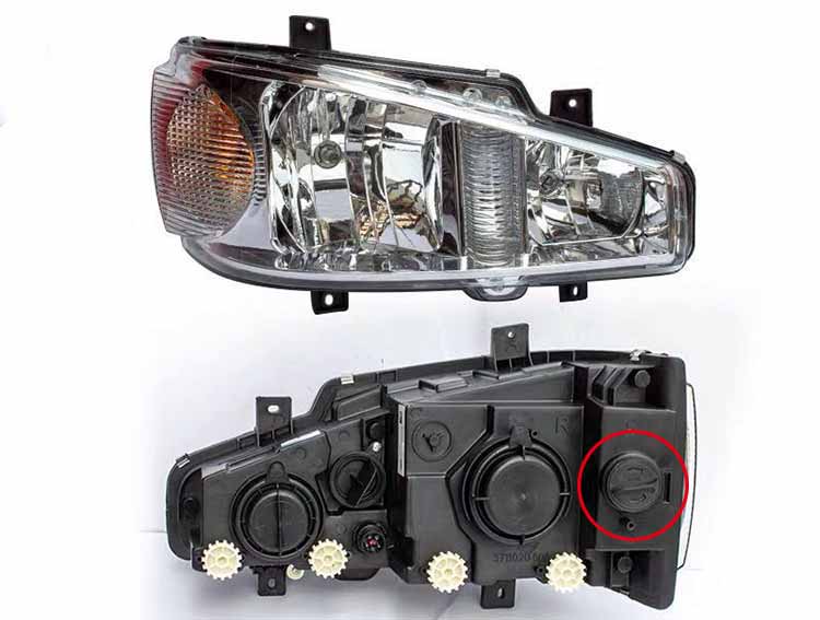 适用解放j6大灯转向灯座灯泡方向灯头转弯灯j6p大货车转向插座维修