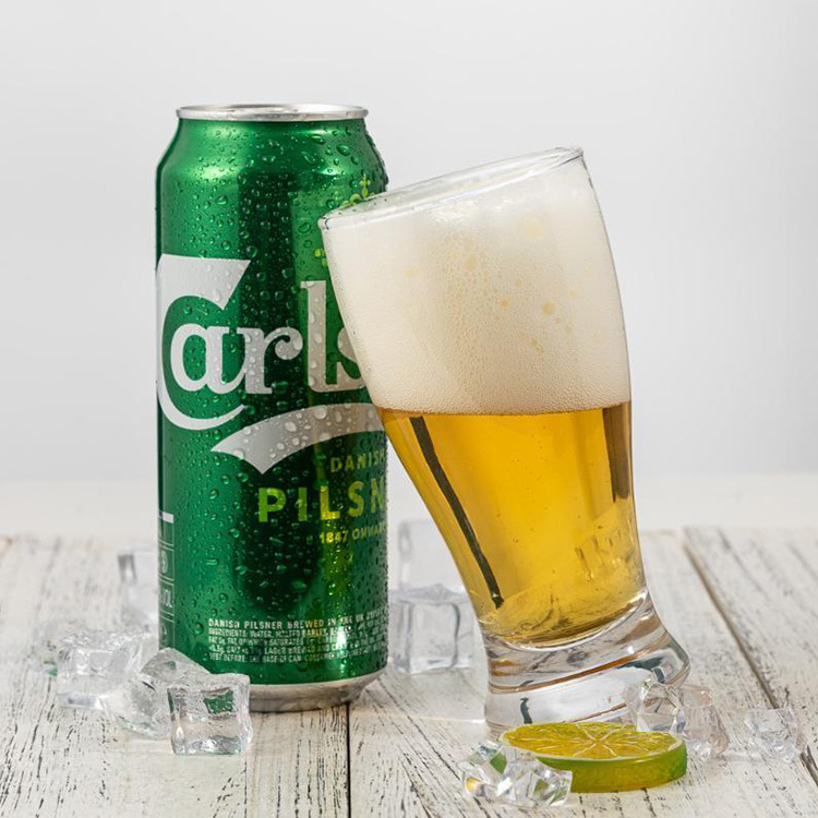 七夕情人节礼物(京优选)英国嘉士伯carlsberg 特醇拉格小麦精酿啤酒