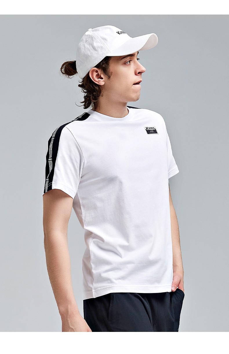 kappa卡帕短袖2021新款男运动t恤休闲圆领半袖夏季短袖k0b32td08奥义