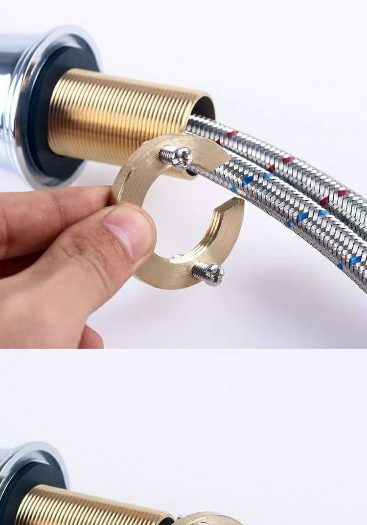 uvekim厨房水龙头固定螺母防松动固件水龙头防松动螺母固定神器固定卡