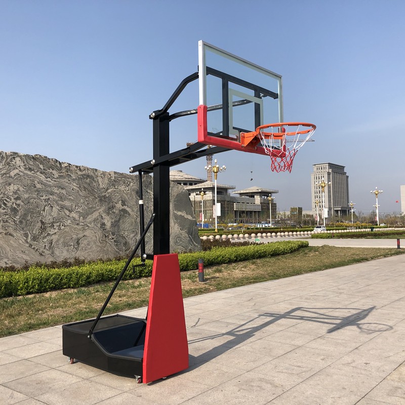 篮球架移动升降家用室内儿童户外青少年室外加厚比赛版80cm120cm篮球