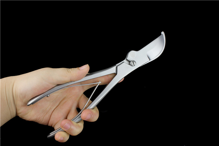 骨科心胸外科手术器械医用半圆月牙形肋骨剪不锈钢肋骨咬骨钳骨剪胸骨