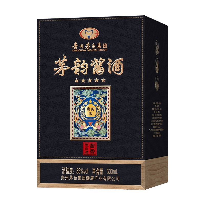 贵州茅台集团公司出品53度酱香型白酒茅韵酱酒精英版500ml6瓶整箱