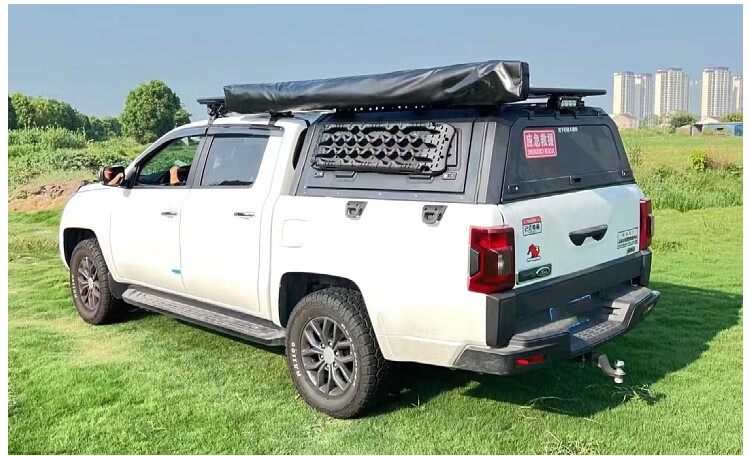 皮卡车后箱帐篷皮卡车尾箱高盖帐篷长城金刚炮车顶帐篷坦途猛禽f150后