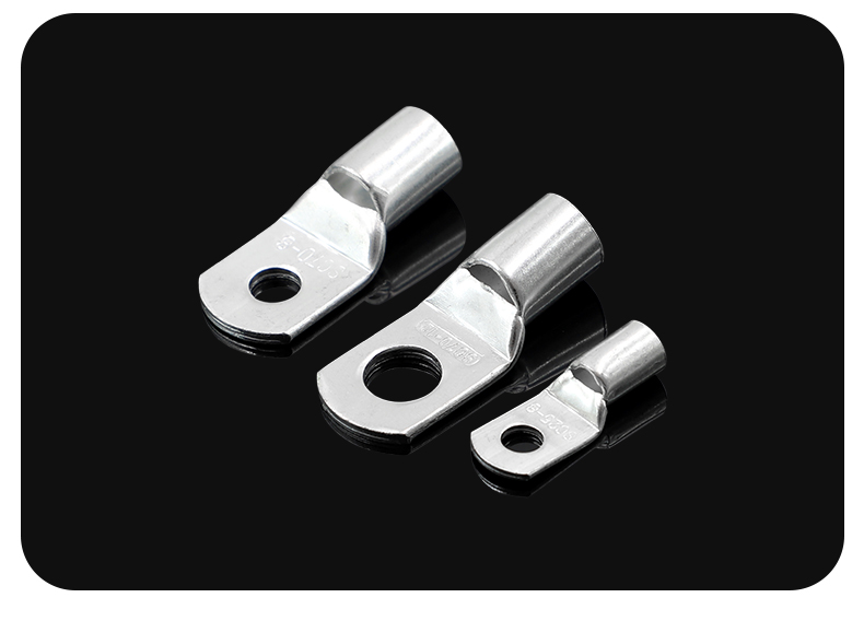 织语冷压端子sc窥口铜鼻子铜接头接线端子紫铜线鼻子线耳镀锡接线端子