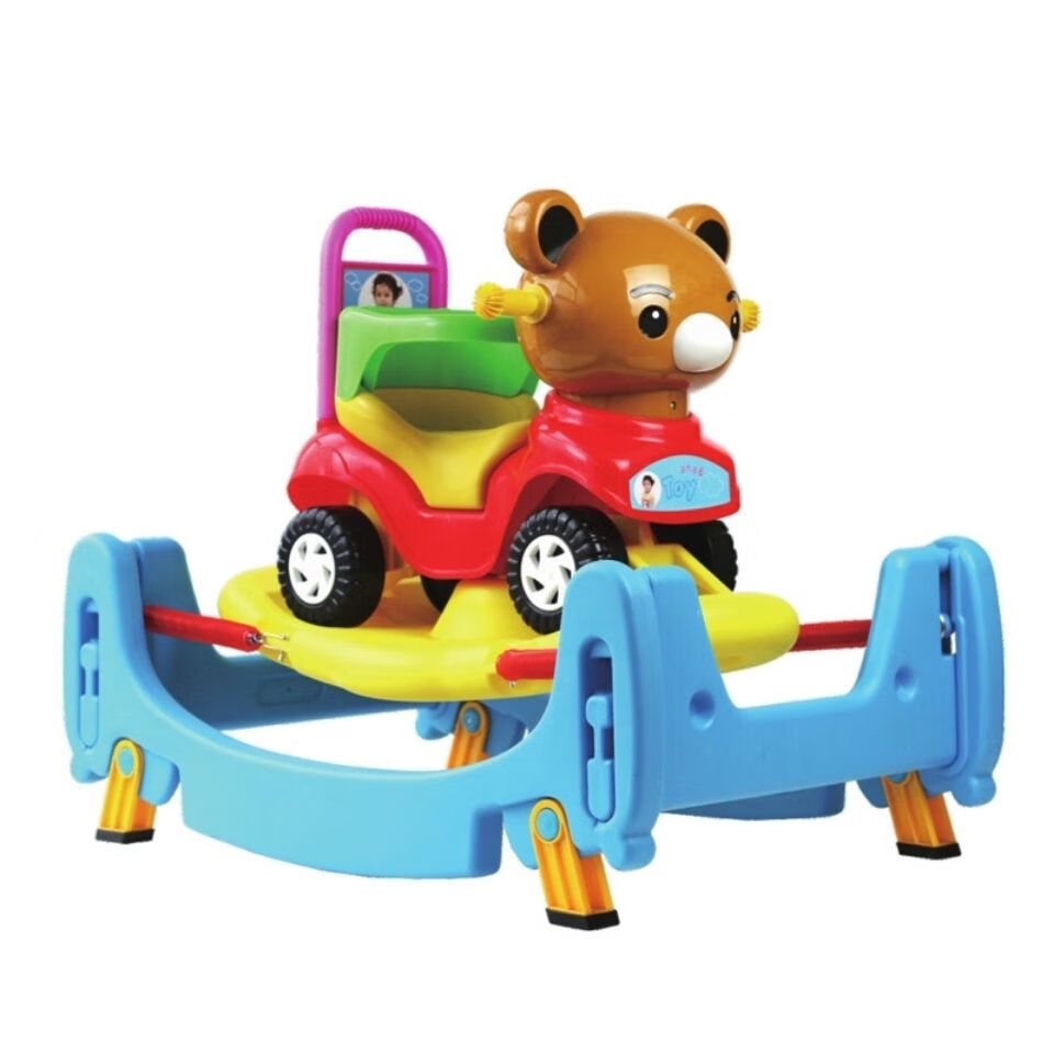 佳朔蹦蹦车儿童家用弹簧车爆笑虫子同款扭扭车宝宝摇摇乐抖音玩具摇马