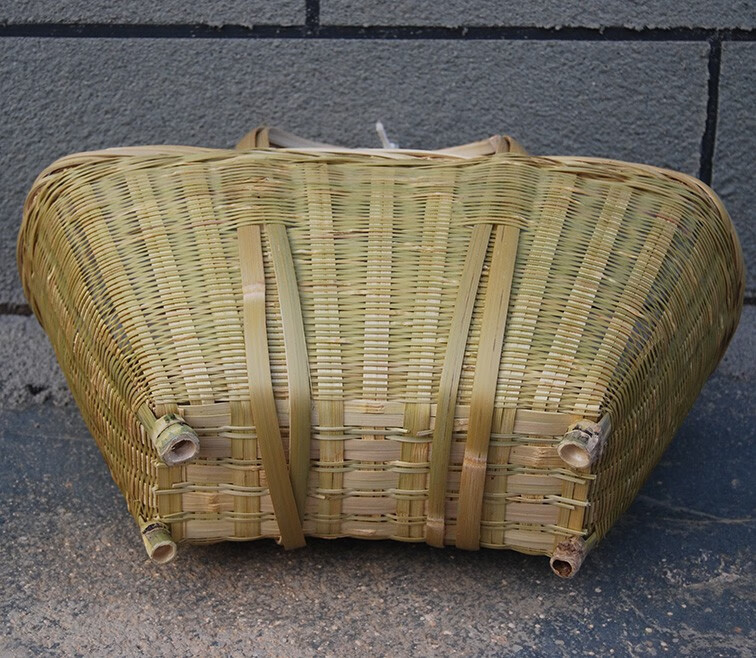 农村竹篮 手工编织手提篮子买菜篮子竹编鸡蛋篮厨房收纳筐水果礼 水果