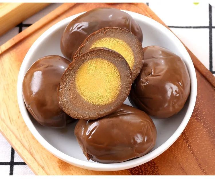 乡巴佬风味五香卤蛋正宗卤鸡蛋茶叶蛋无壳卤蛋批发 五香卤蛋40个