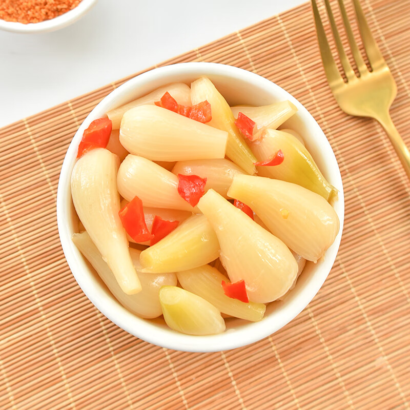 酸辣荞头 广西酸野泡教头乔头爽口菜叫头荞子广西酸嘢藠头茭头 酸辣