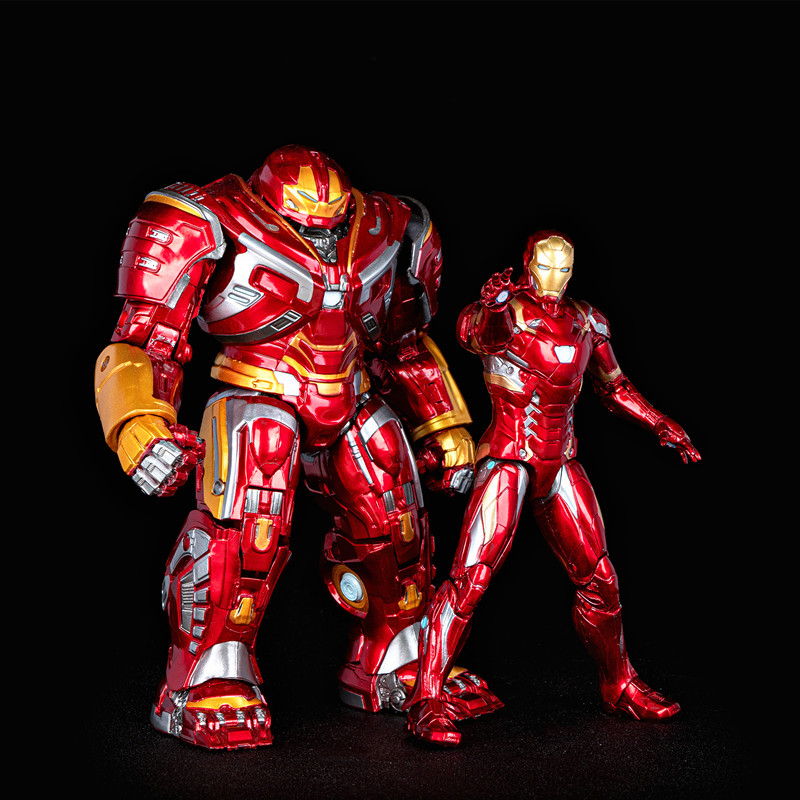 定制复仇者34反浩克装甲钢铁玩具侠mk44手办模型动漫手办人偶摆件50