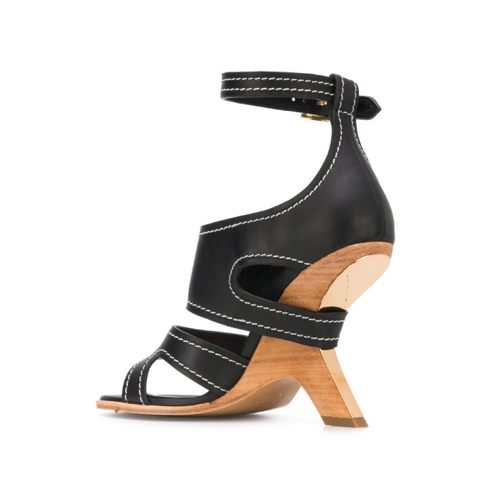 欧洲直发alexandermcqueen亚历山大麦昆女鞋20ss奢侈品春夏女士凉鞋