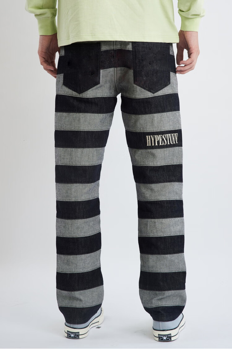 【inxxstreet】hypestuff 21秋新宽松直筒牛仔裤男女