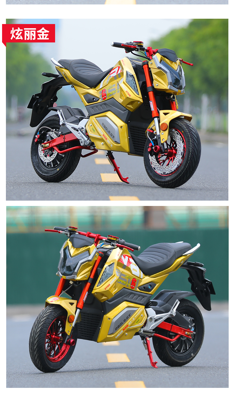 雅玛大洋电摩新款z6新升级电动摩托车m3电动车改装电瓶跑车72v电池