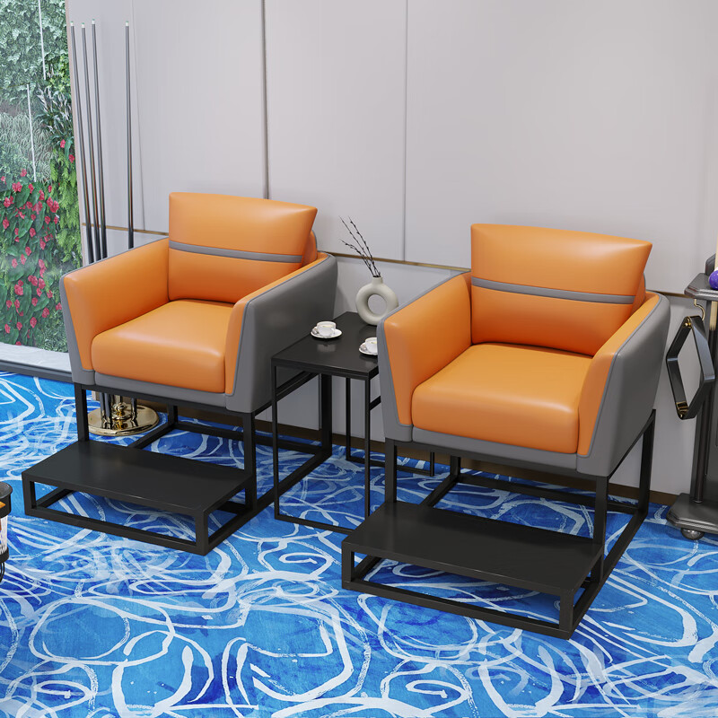 台球厅专用沙发 台球专用观球椅卡座沙发椅俱乐部观球椅轻奢高端桌球