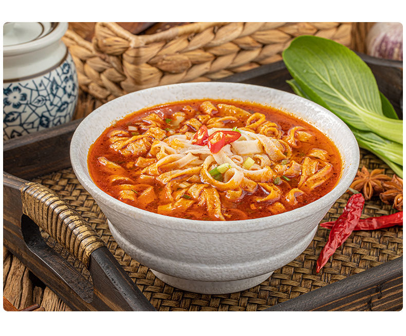 顶大热汤面皮儿酸辣味非油炸方便面速食袋装 115g【图片 价格 品牌