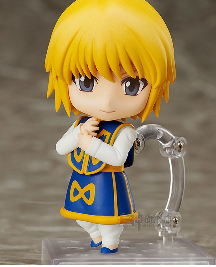 全职猎人q版可动换脸手办公仔模型动漫周边小杰高10cm