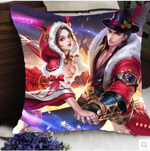 王者荣耀抱枕花间长抱枕头周边公孙离幻舞玲珑亮锻迷你35cm双面