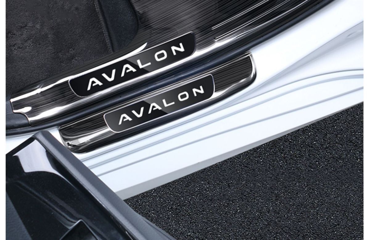 适用丰田亚洲龙改装专用不锈钢门槛条迎宾踏板汽车内饰用品配件 22