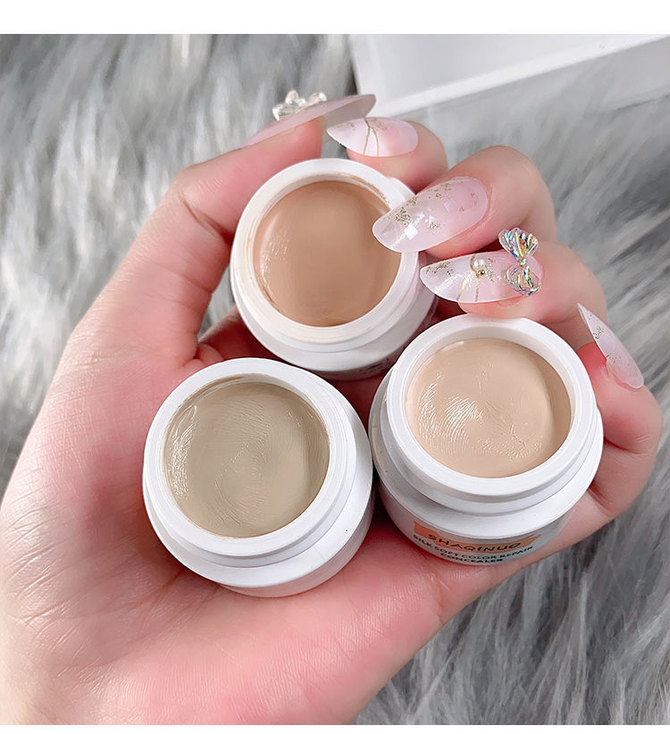 遮瑕膏遮盖斑点痘印痘痘黑眼圈修容持久隔离控油素颜发123