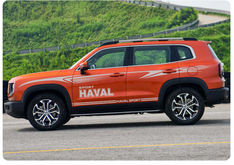 晨臻适用哈弗大狗车贴拉花个性贴大狗车身腰线彩条贴哈弗装饰汽车贴纸