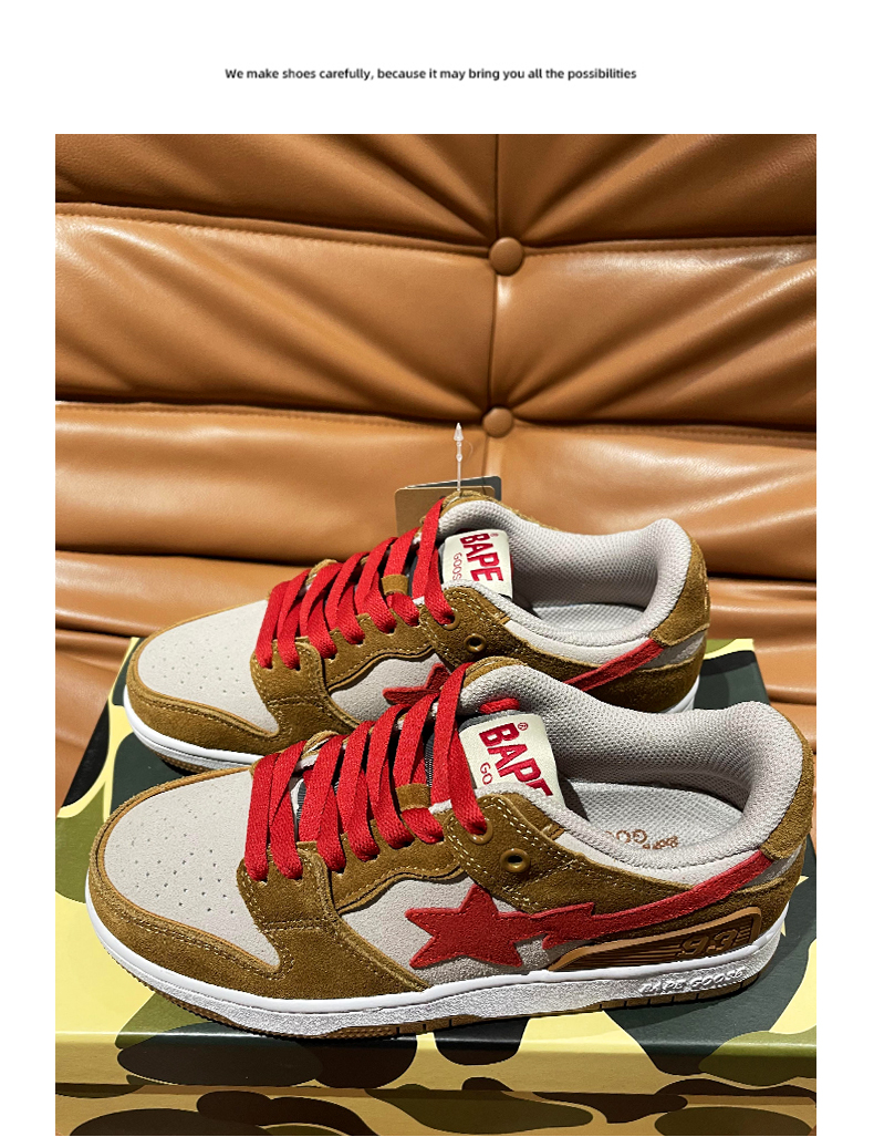 bapegoosestadunk空军一号男板鞋男夏季流星休闲鞋低帮男女运动鞋潮牌