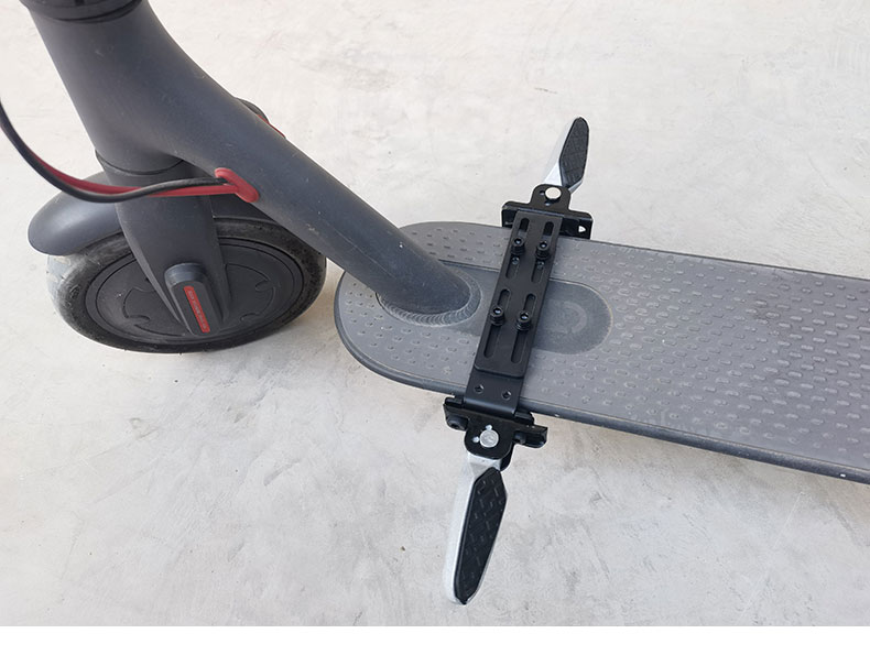 009电动车配件电动车前脚踏板009中置脚踩板改装配件希洛普滑板车加宽