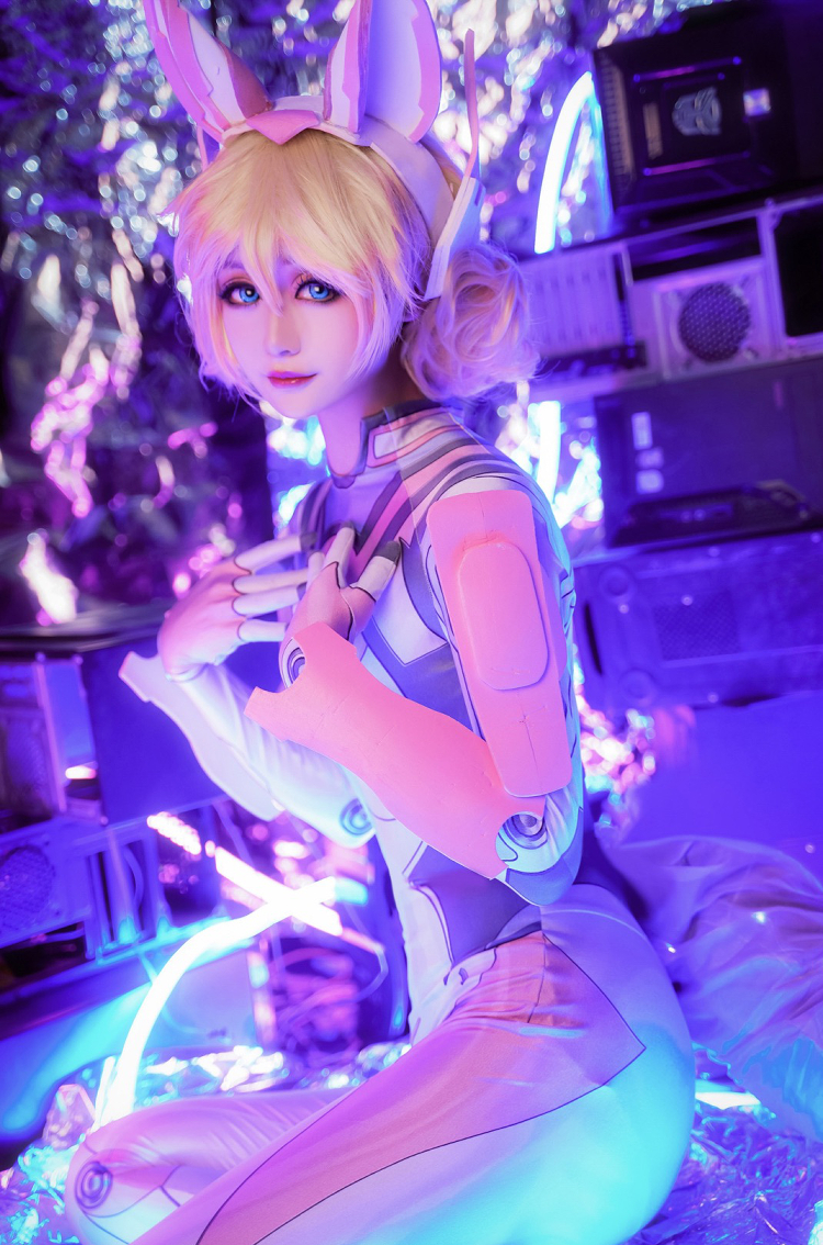 漫展cos服装女 王者荣耀cos服女王者妲己新皮肤时之彼端机甲少cos衣