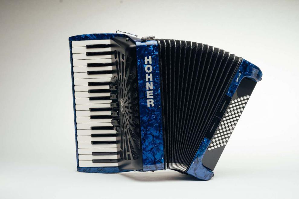 柯尼雅(konya) 全新hohner德国霍纳手风琴 72贝 三排簧键盘 儿童演奏