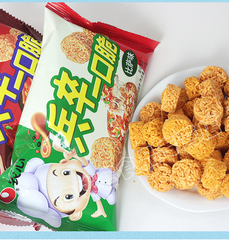 富润世 农心干脆面兵卒一口脆拉面小丸子咖喱比萨干吃面饼方便面馋嘴