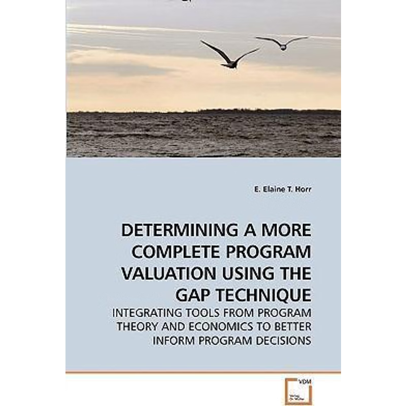 按需印刷DETERMINING A MORE COMPLETE PROGRAM VALUATION USING THE GAP TECHNIQUE[9783639222005]