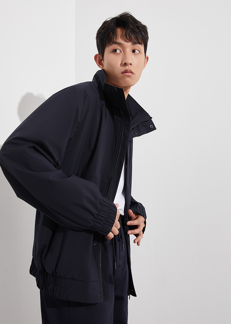 jackjones杰克琼斯春男士潮高街流行纯色立体字母印花外