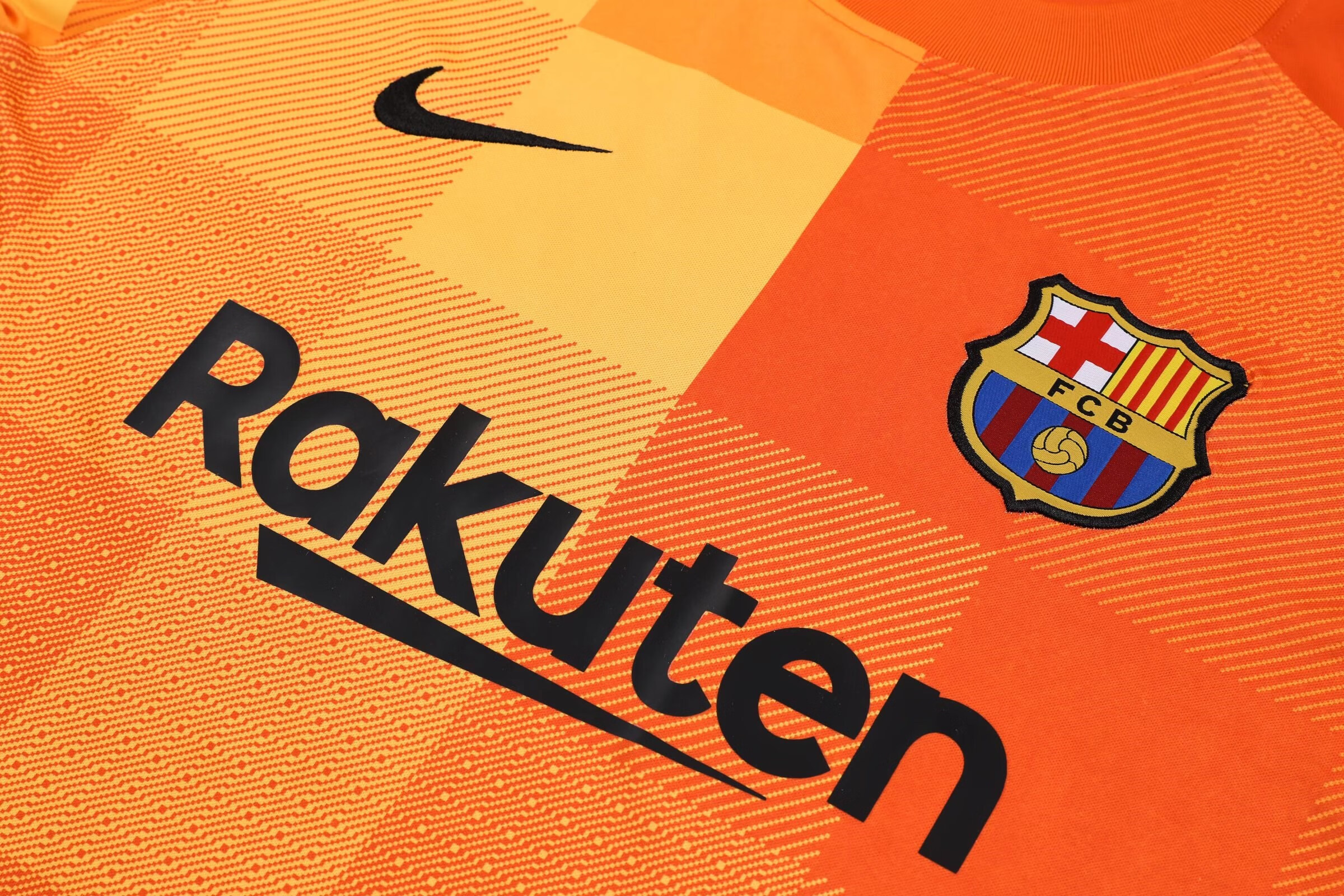 【官方旗舰】21-22巴萨橙色守门员主场长袖球衣1号特尔施特根门将足球