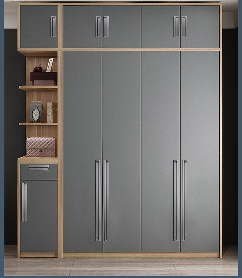 免钉胶固定加长移门隐形拉手折叠门嵌入式内嵌柜门扣手推拉门谷仓门