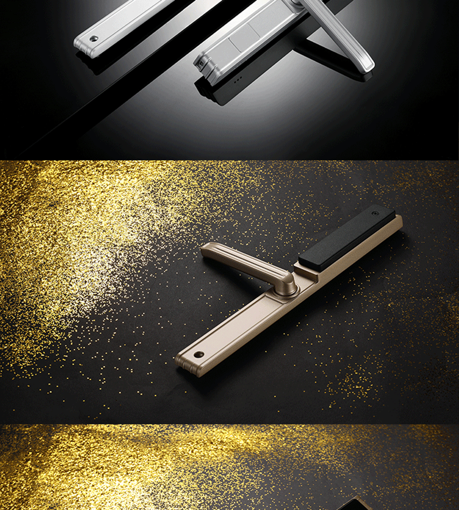 剑芯智选断桥铝指纹锁超薄3cm金钢纱窗一体门铝合金塑钢推拉门双开门