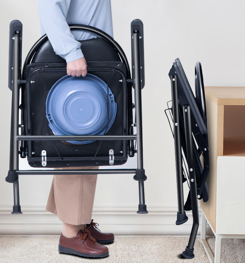 老人坐便椅老年人孕妇移动马桶便携式马桶凳坐便器病人残疾人坐便椅子