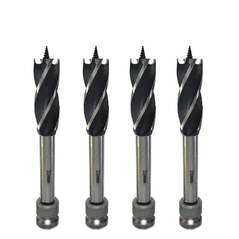 电动扳手木工加长麻花钻头打孔钻头电扳手转换接头套装木工开孔器 20