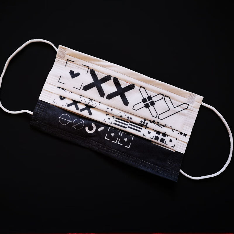 bitced新品印花集口罩游戏实物周边印花集二西莫夫个性图案皮肤贴纸