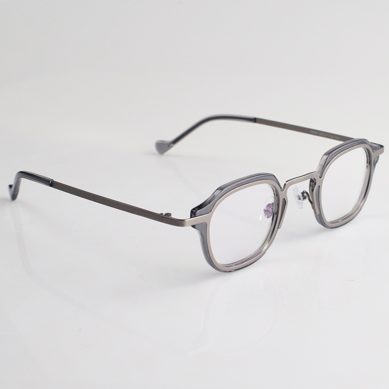 琪妍扫黑风暴同款眼镜孙红雷多边方形黑框近视眼镜有度数黑色167配