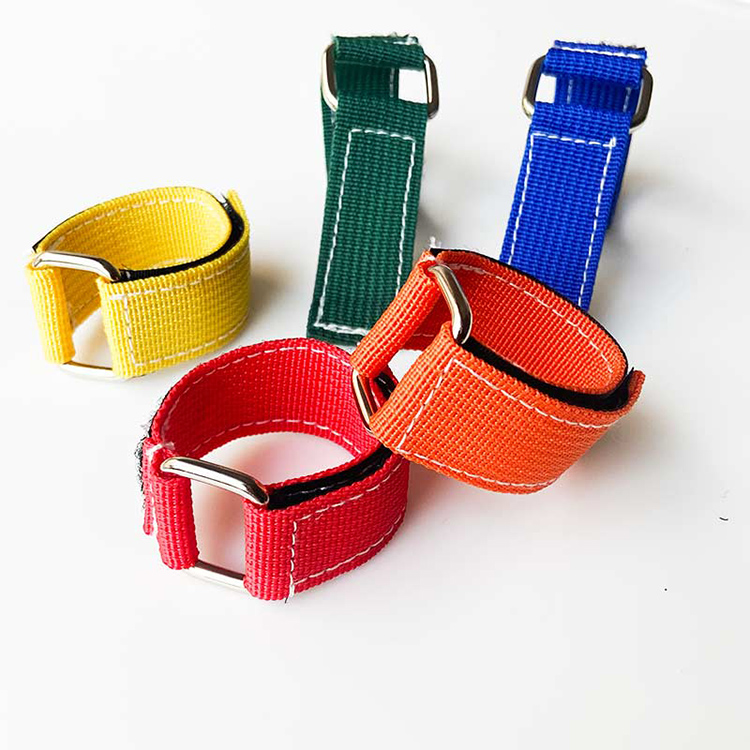 左右季铁扣编织带尼龙搭扣反扣魔术贴扎带自粘绑带货物捆绑强力固定带