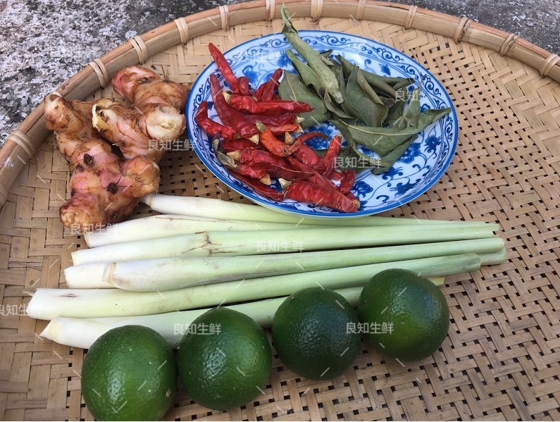 良知农哥新鲜香茅草柠檬草泰国冬阴功汤料材料调味料健康轻食2斤