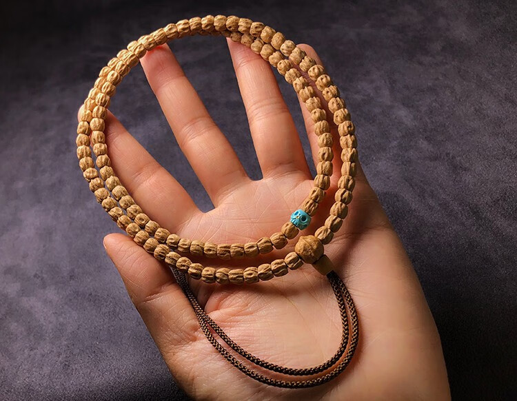 微韵绿松石配珠湖北原矿高瓷百香籽菩提佛珠手串三通桶珠散珠隔珠配饰