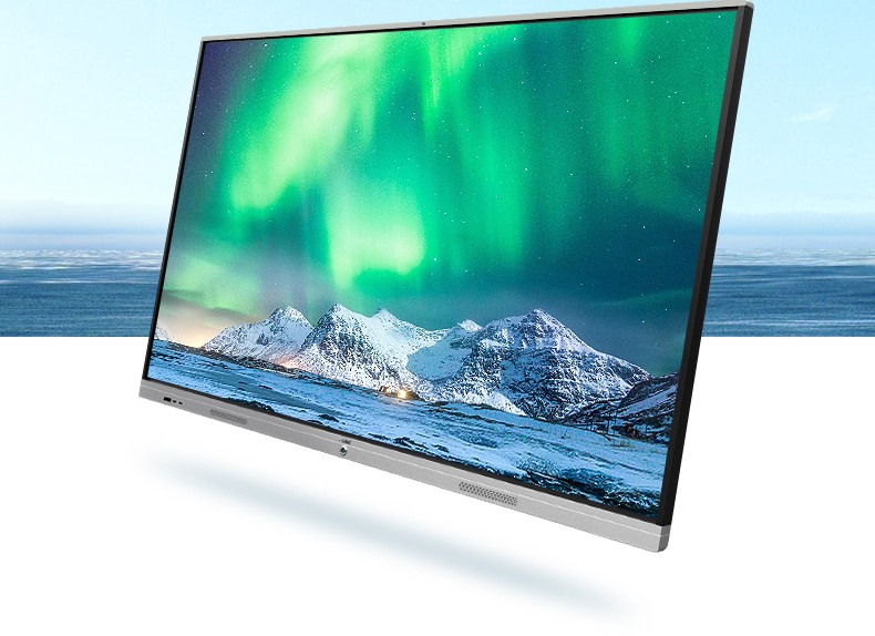 多媒体教室教学电脑触控大屏电视智能交互式电子白板 视频会议无线