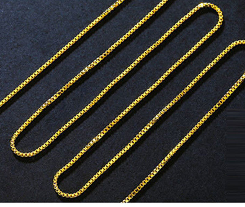 倾城一世 奢浮越南沙金0字链项链纯网红活口时尚项坠久不褪色饰品活口