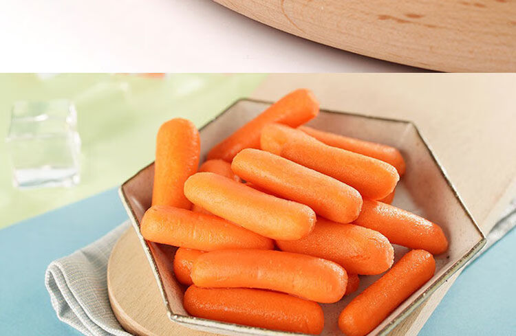 枝纯水果胡萝卜即食小手指胡萝卜袋装新鲜正宗轻食代餐辅食.