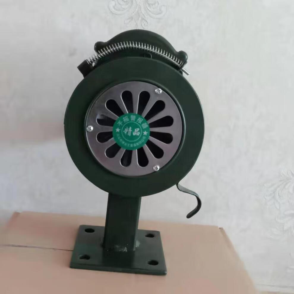 2022新款手摇式报警器固定式100a型消防学校宾馆监狱防汛防空警报器lk