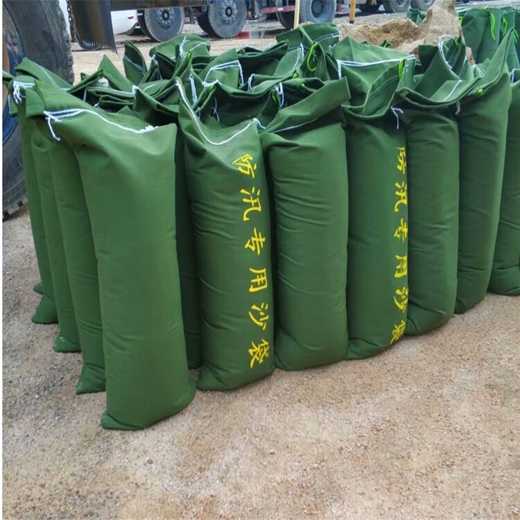 织语防汛专用沙袋防洪消防抗洪防水沙袋帆布袋加厚空袋防汛沙袋可含沙